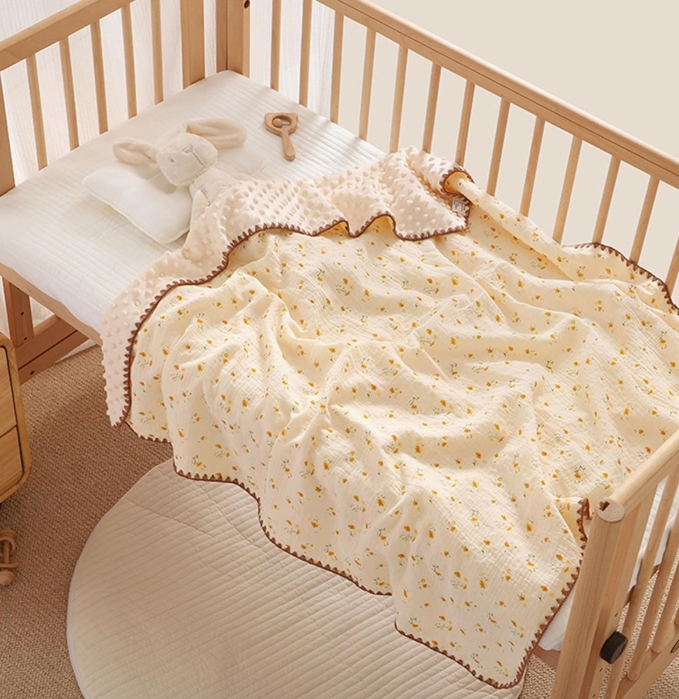 Muslin Quilt Bubble Blanket(110*100 cms) - Image 9