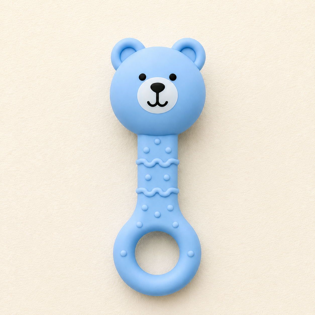 Tiny Bear Silicon Teether & Rattle - Image 3