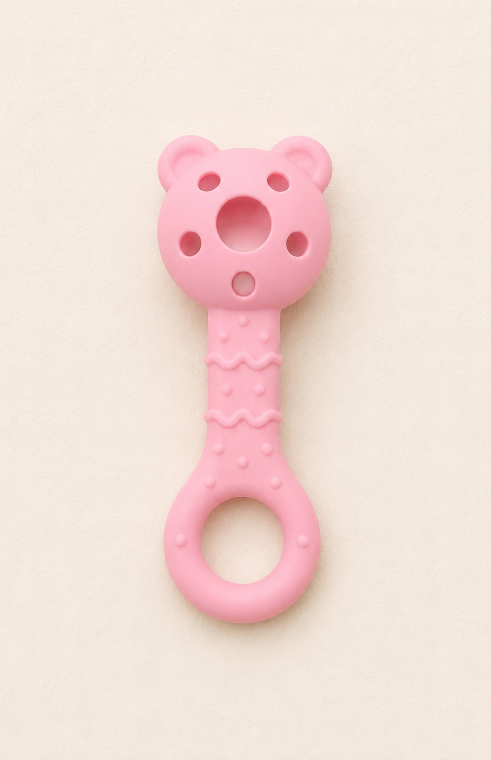 Tiny Bear Silicon Teether & Rattle - Image 4