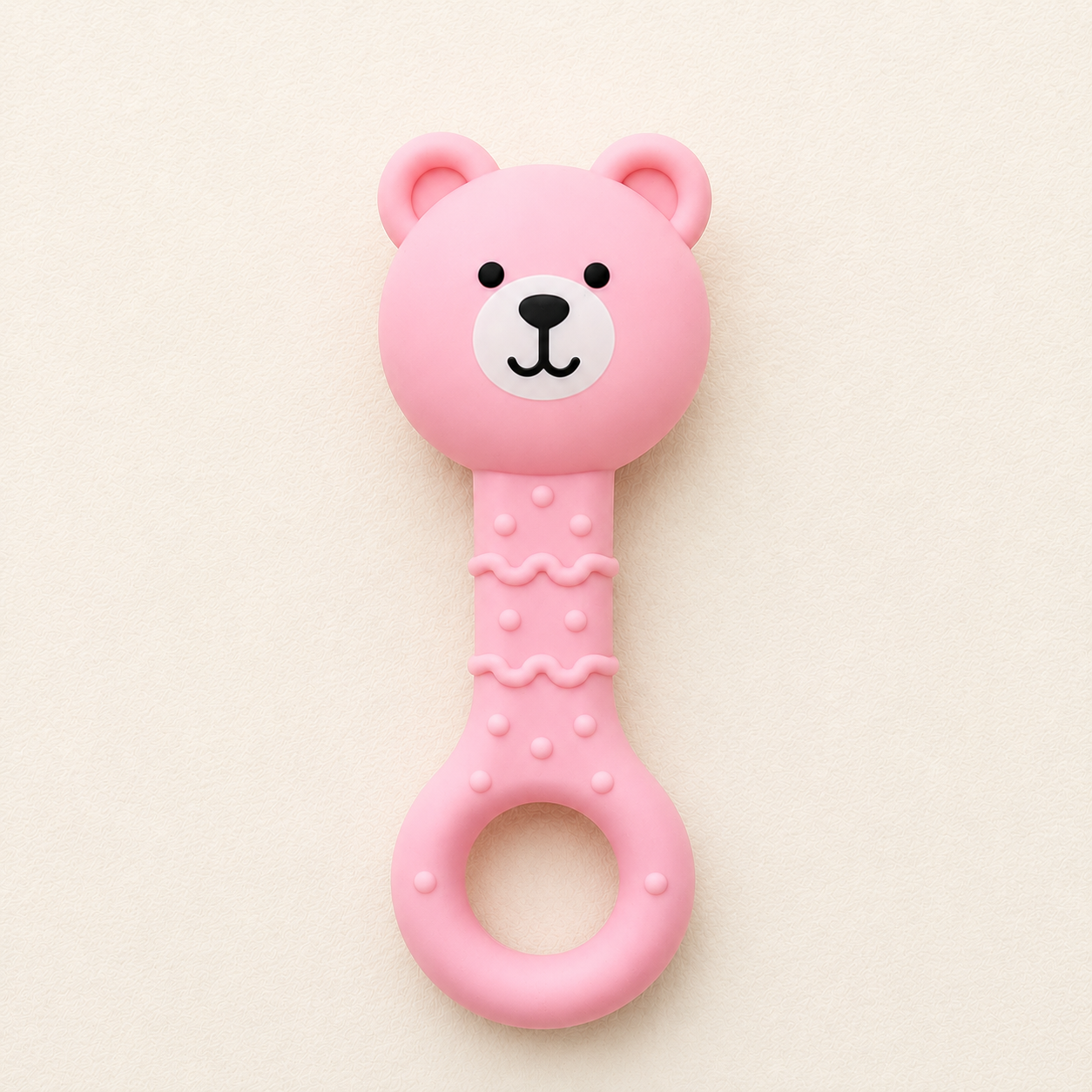 Tiny Bear Silicon Teether & Rattle - Image 5