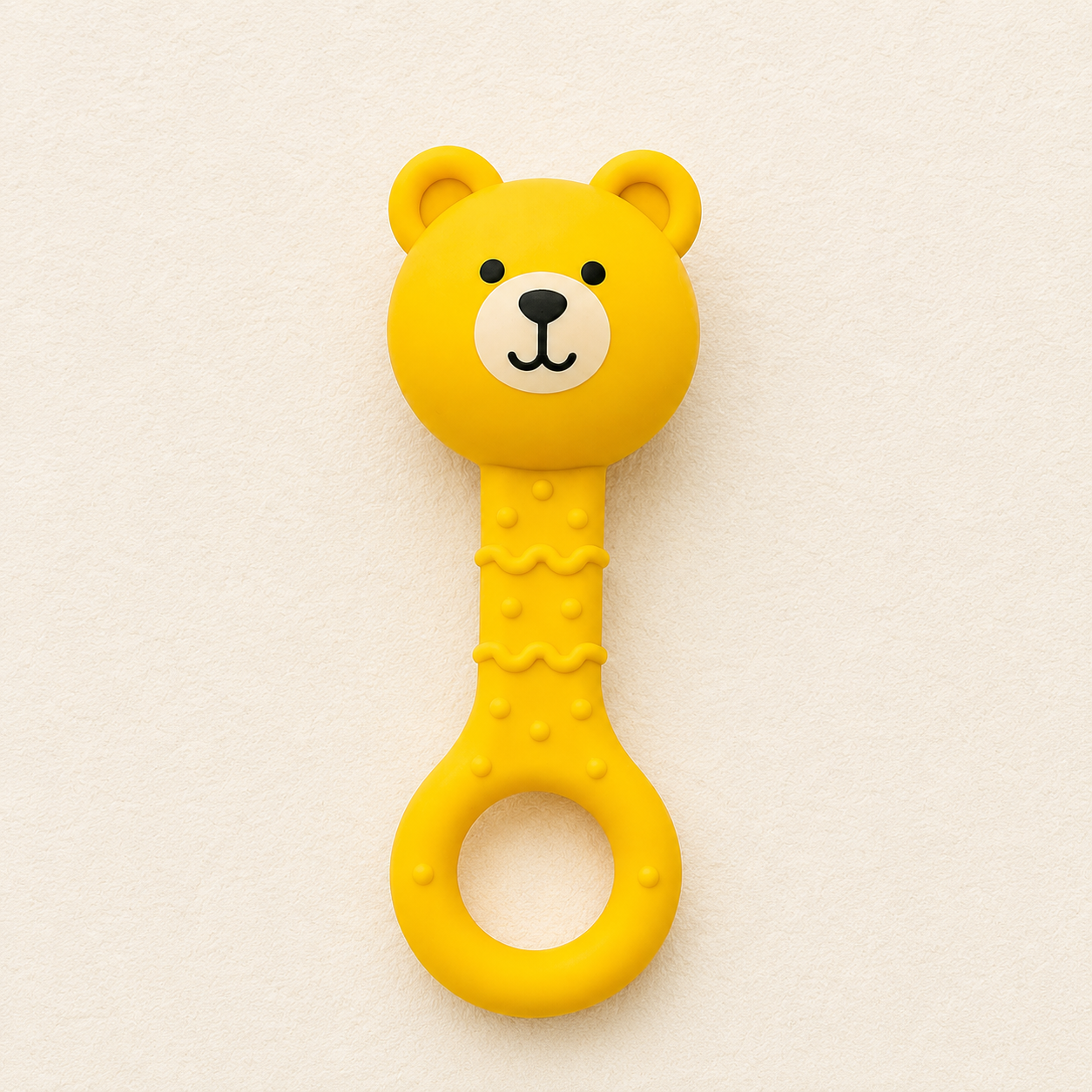 Tiny Bear Silicon Teether & Rattle - Image 2