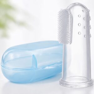 Silicon Finger Brush with Storage Box
