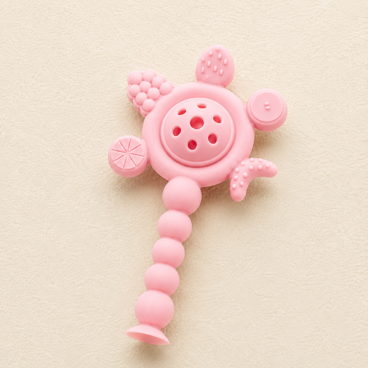 Silicone Multi-Texture Baby Teether - Image 4