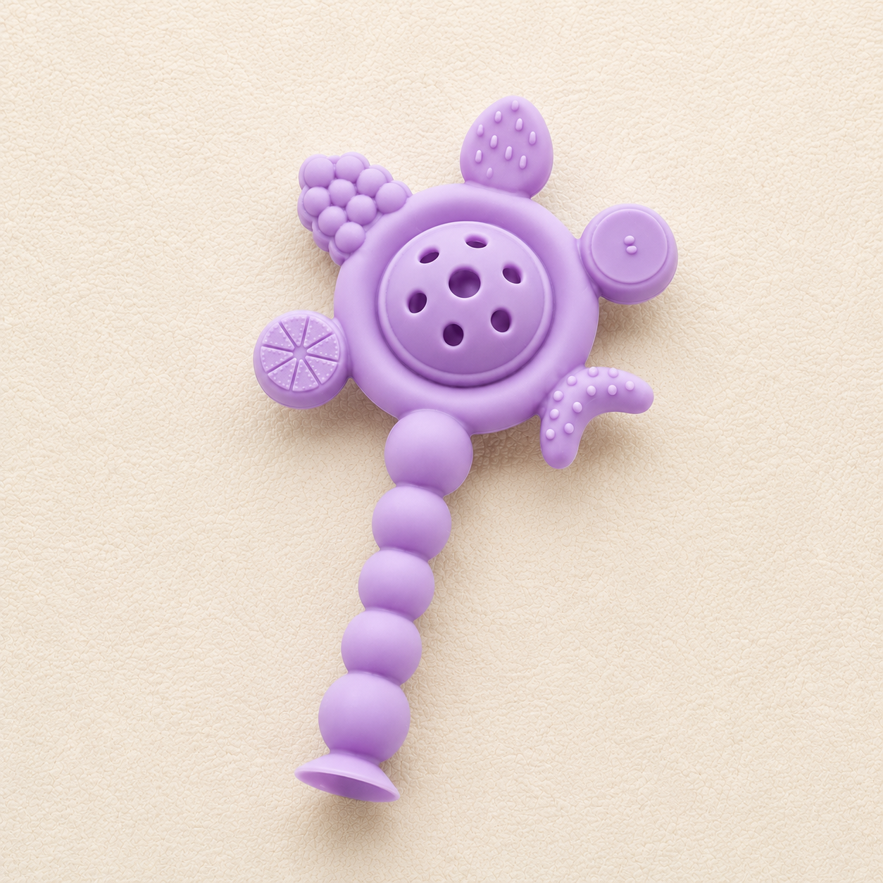 Silicone Multi-Texture Baby Teether - Image 5