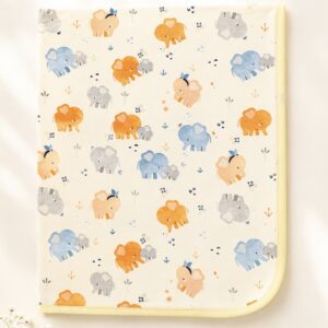 Premium Dry Sheets / Bed Protector - Elephant Print