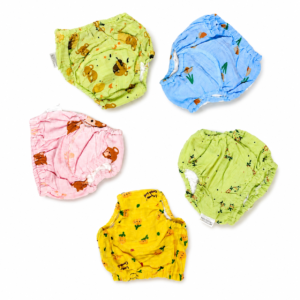 4 - Layers Muslin Colour Pants(Pack of 3)
